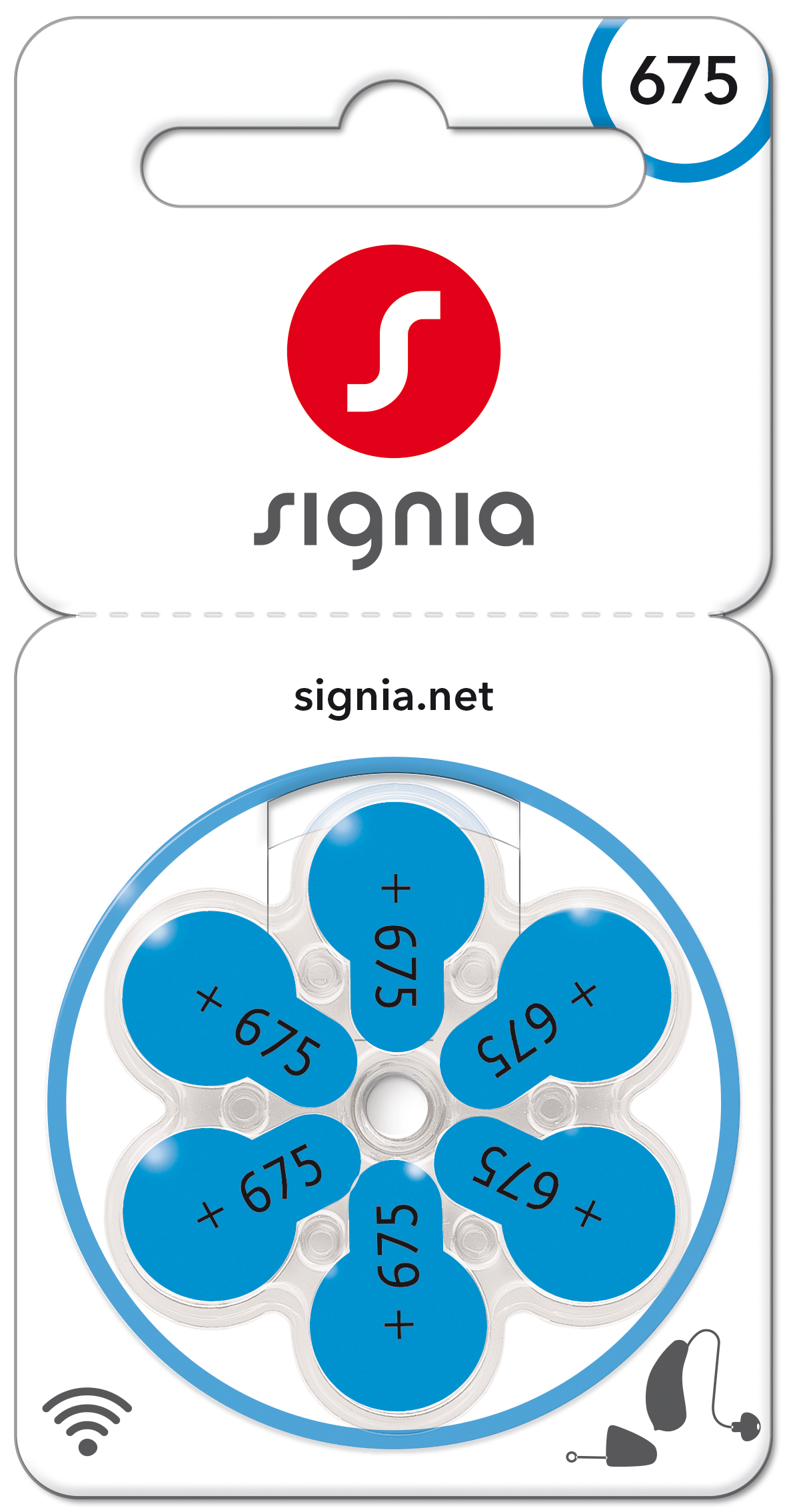 Signia 675 Battery - 21029445
